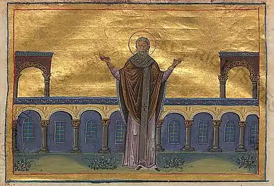 Saint John the Faster, Patriarch of Constantinople.
