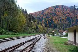 View from the Ruta train station(Drava Railway)