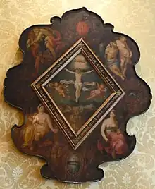 Blason of Trou Moet Blycken painted by Frans Pietersz de Grebber