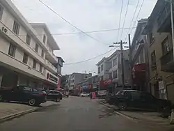 Residential buildings in Fanjiang Town.