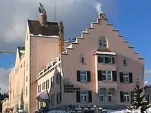 The administration building of the Rothaus brewery in Grafenhausen