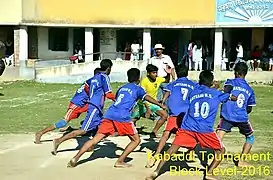 Sattari High School Block Level Kabaddi Tournament 2016