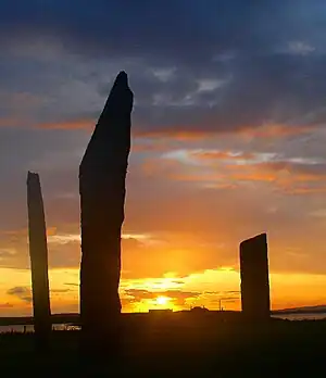 Image 4The Standing Stones of Stenness, near Stromness, Orkney, started by 3100 BC and possibly Britain's oldest henge siteCredit: Fantoman400