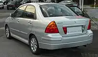 Suzuki Liana Comfort sedan (rear; Germany)