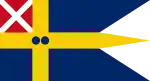 Vice admiral command flag 1815–1844