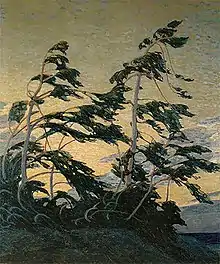 Pine Island, Georgian Bay, Winter 1914–16. 153.2 x 127.7 cm. National Gallery of Canada, Ottawa