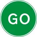 Temporary traffic control - GO