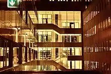 Night view from a distance