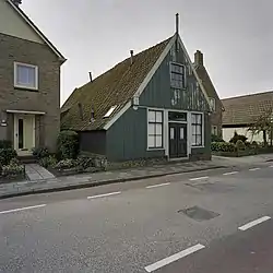 Historical house in Lutjebroek