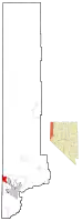 Location of Cold Springs within the State of Nevada