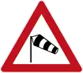 Sign 117-20Crosswind