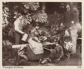 Sicilian family, 1888